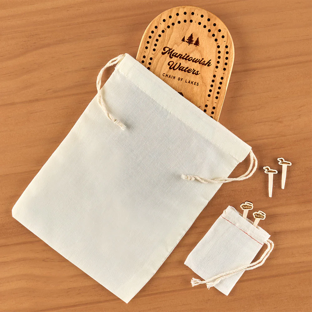 Manitowish Waters Mini Cribbage Board, Chain of Lakes - Image 5
