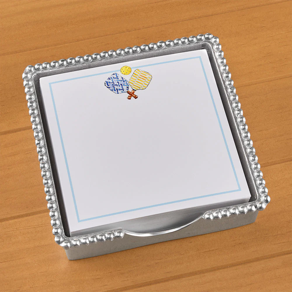 Mariposa Aluminum Notepad Holder Set, Pickleball - Image 2