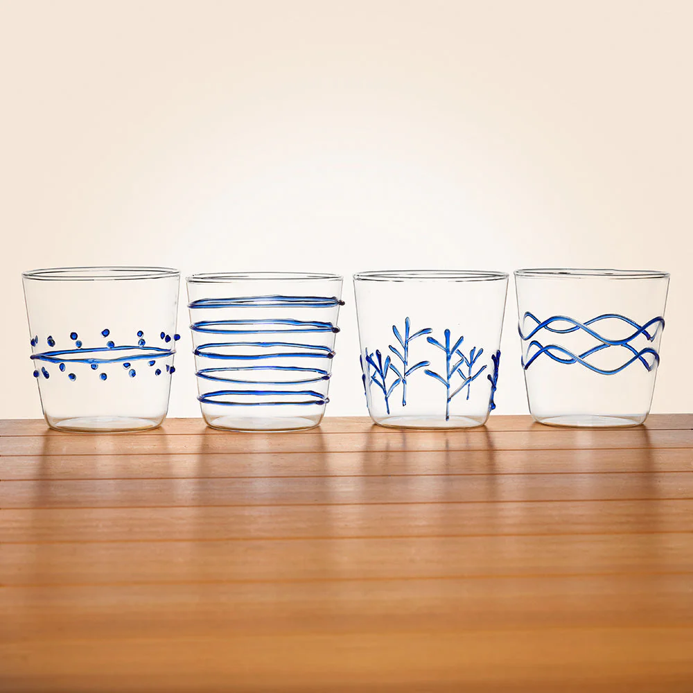 Mariposa Handblown Double Old-Fashioned Glasses - Image 6