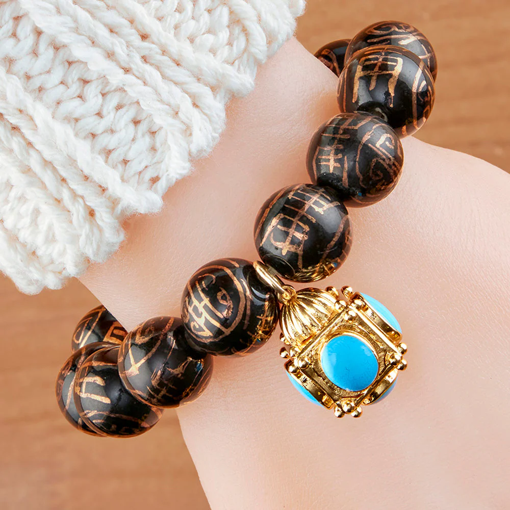Mary Caroline Spano Light of the World Porcelain Bracelet, Luxe