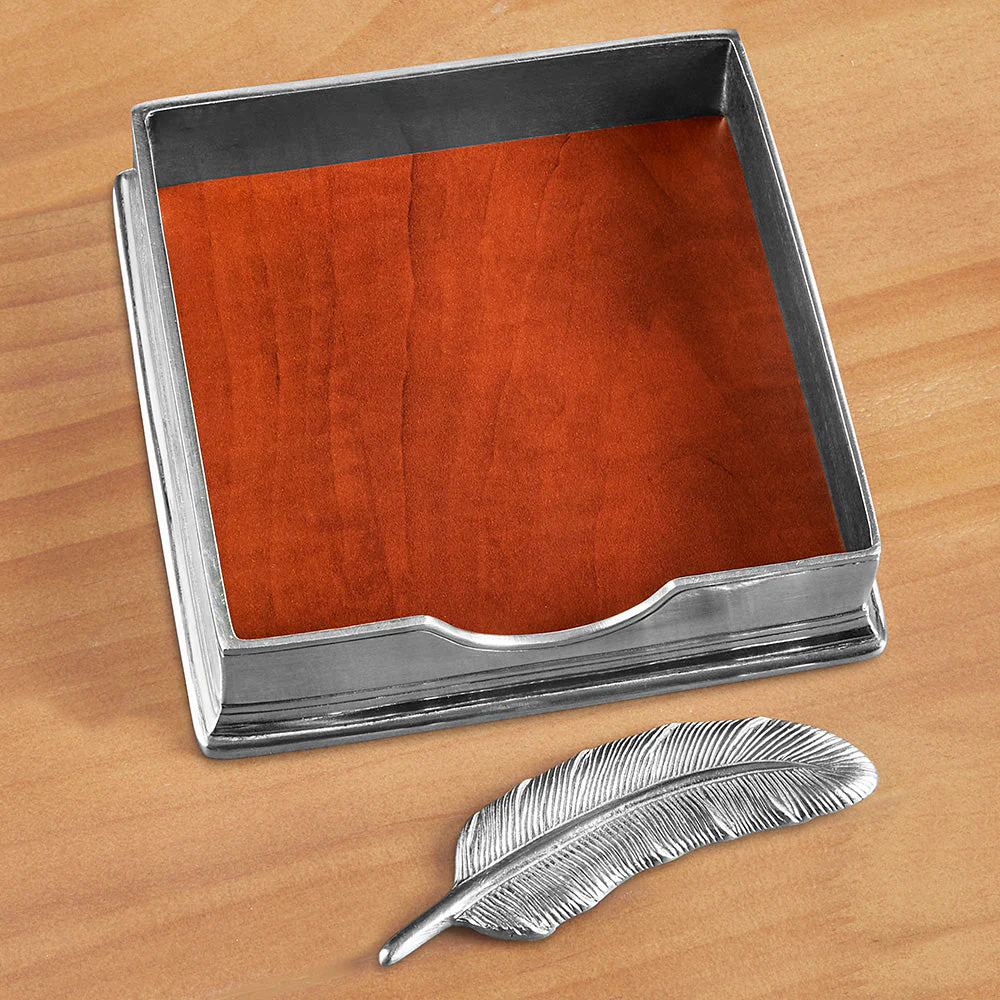 MATCH Pewter Cocktail Napkin Holder - Image 2