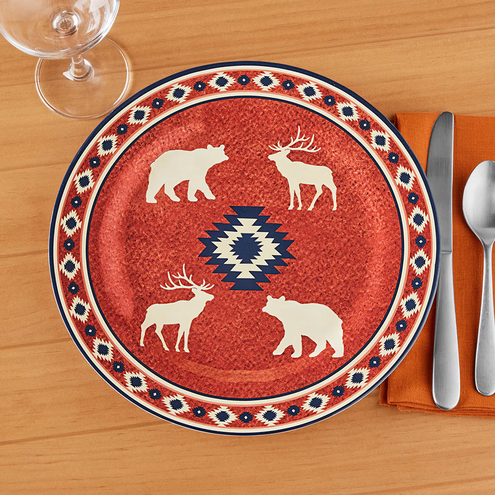 Melamine Serveware, Aztec Lodge