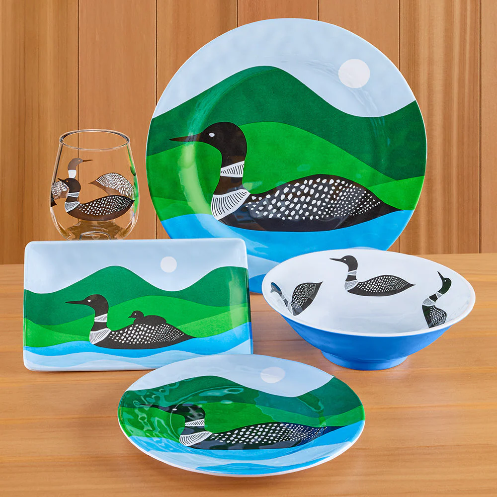 Melamine Serveware, Loons Plates - Image 5