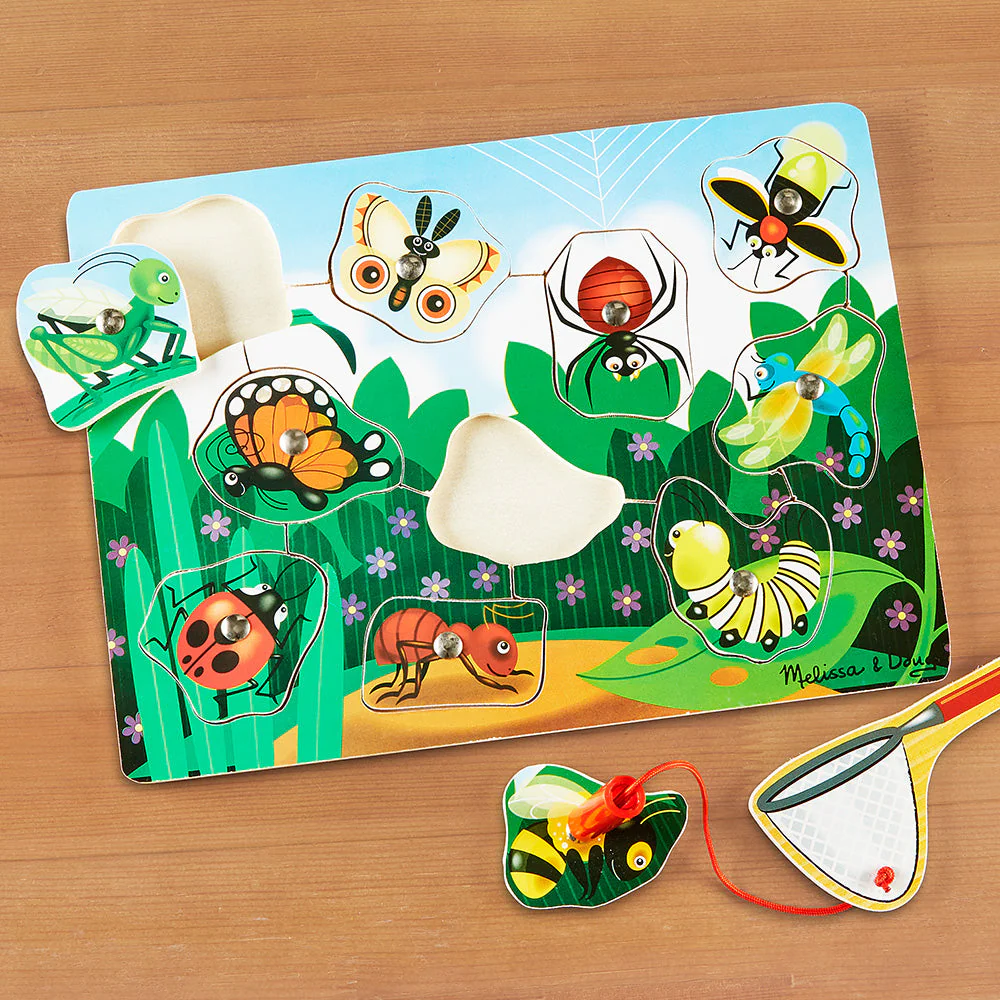 Melissa & Doug Bug-Catching Magnetic Puzzle Game - Image 2