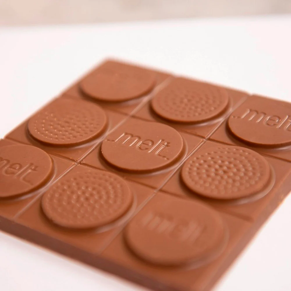 Melt Chocolates Gold Hazelnut Gianduja Chocolate Bar - Image 2