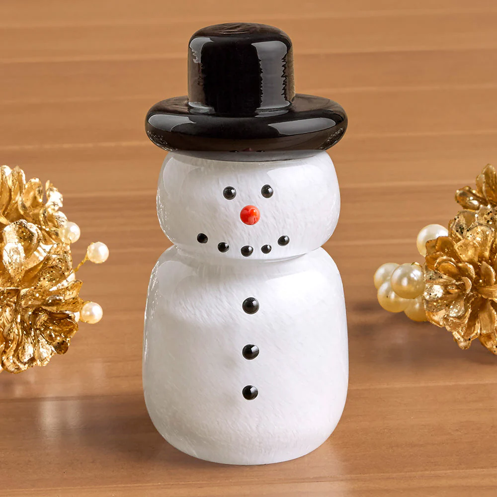 Melting Snowman Glass Figurine - Image 2