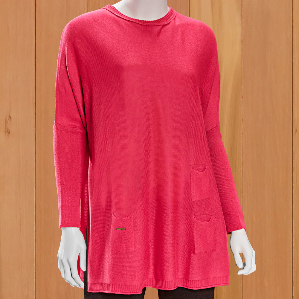 Mer-Sea Women's Catalina Travel Sweater with Mini Pockets - Image 2