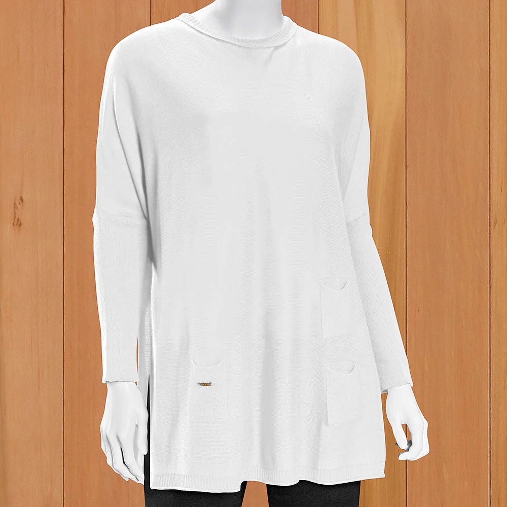 Mer-Sea Women's Catalina Travel Sweater with Mini Pockets - Image 6