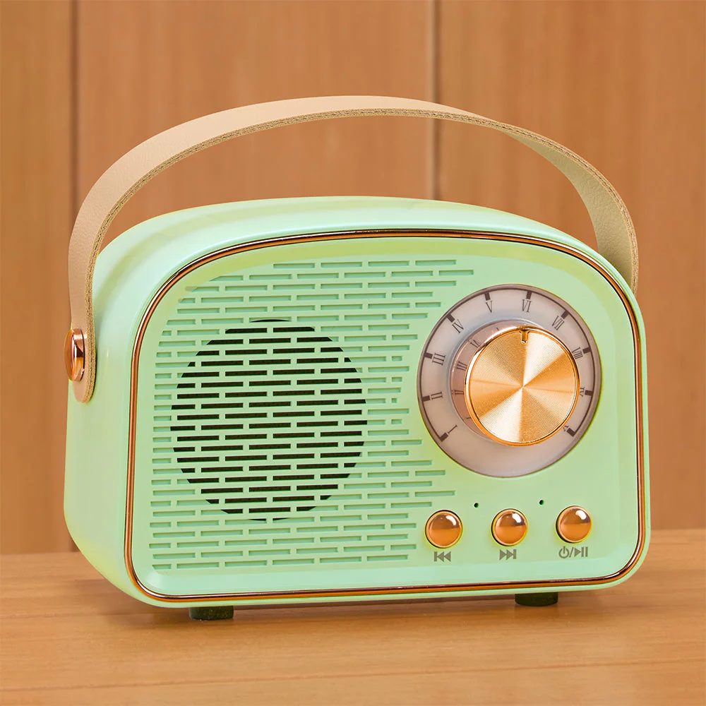 Mini Retro Bluetooth® Speaker