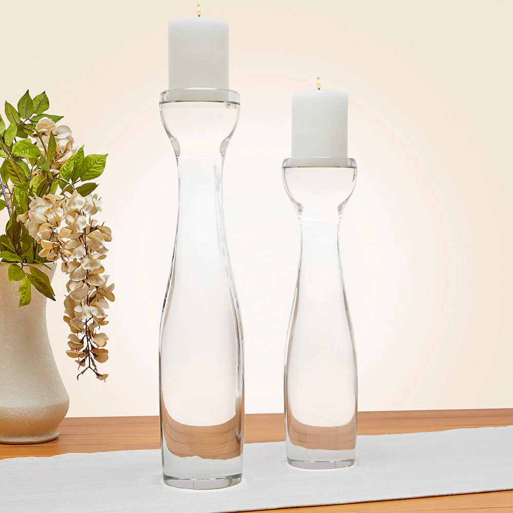 Modern Crystal Candleholder - Image 2