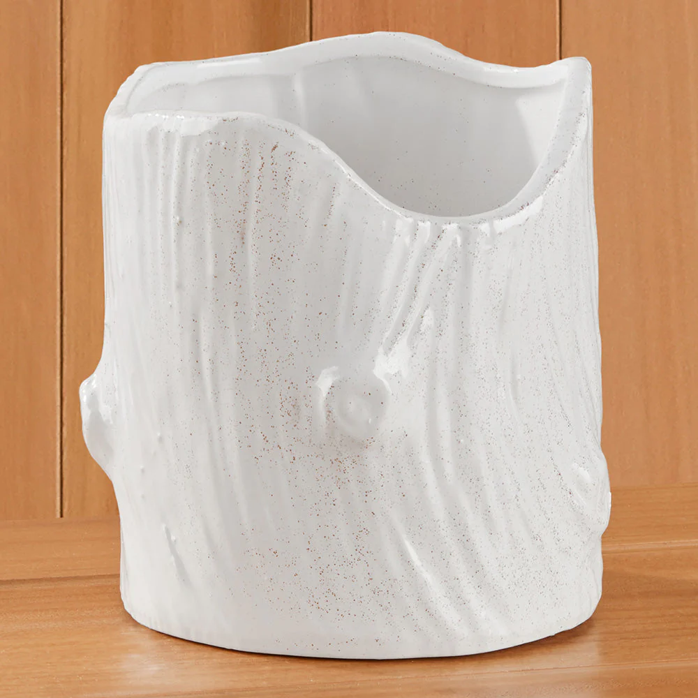 Modern Faux Bois Pot - Image 2