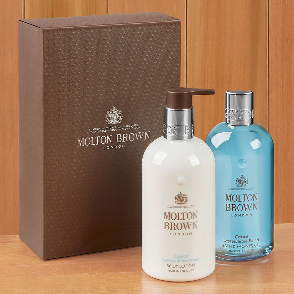 Molton Brown Shower Gel/Body Lotion, Coastal Cypress & Sea Fennel - Image 4