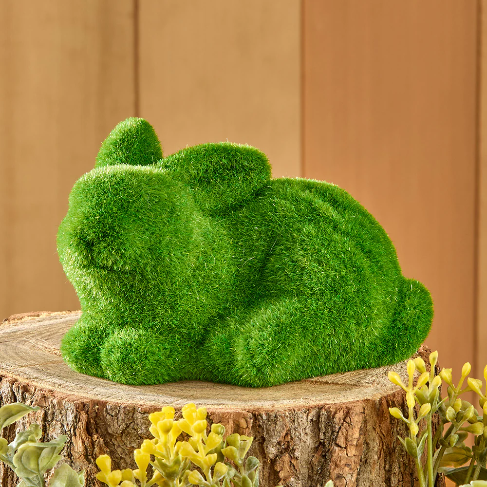 Mossy Bunny Figurines, Bouncing Baby - Image 3