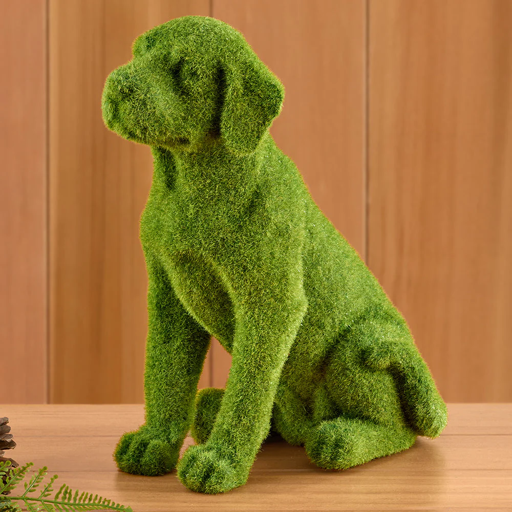 Mossy Dog Figurine - Image 2