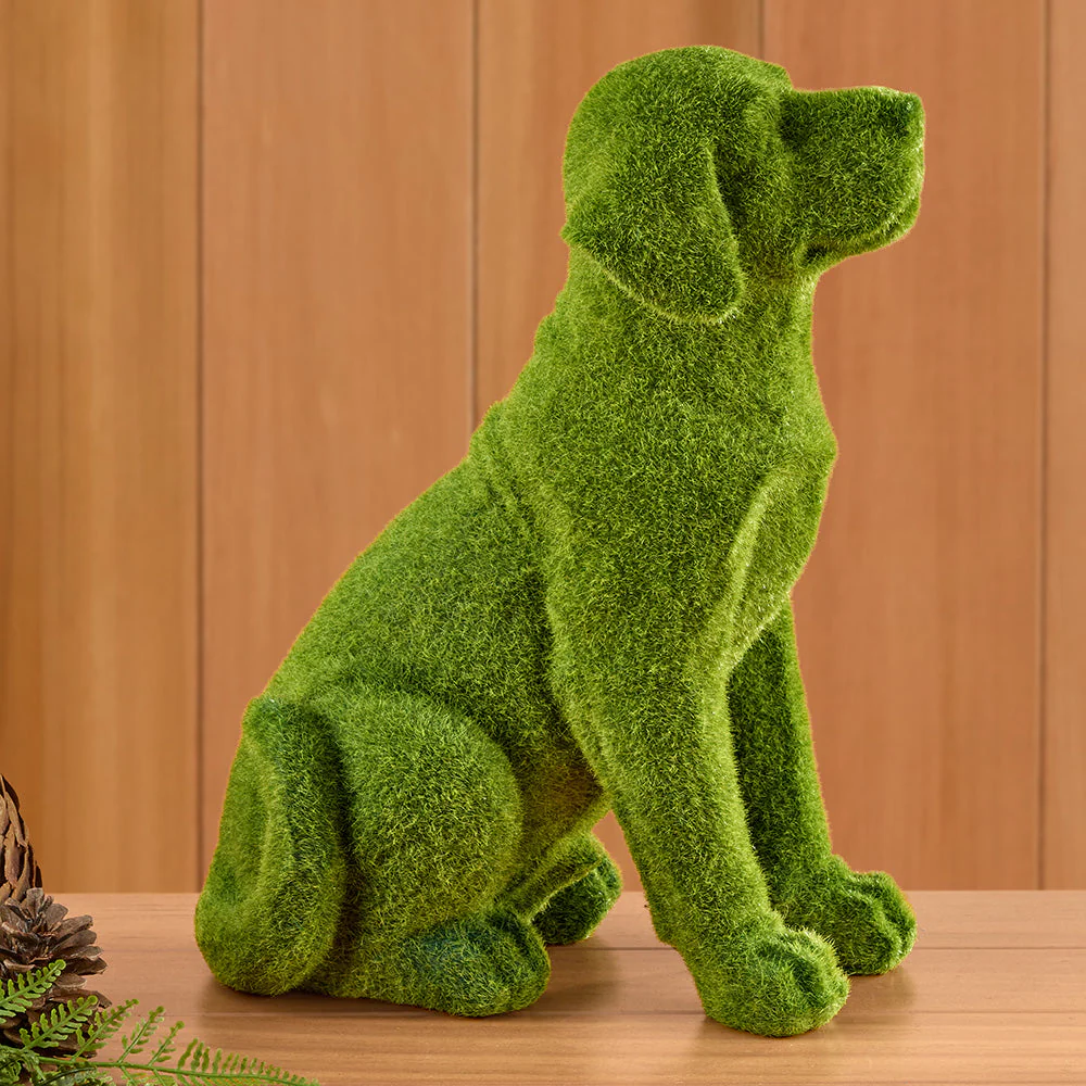 Mossy Dog Figurine - Image 3