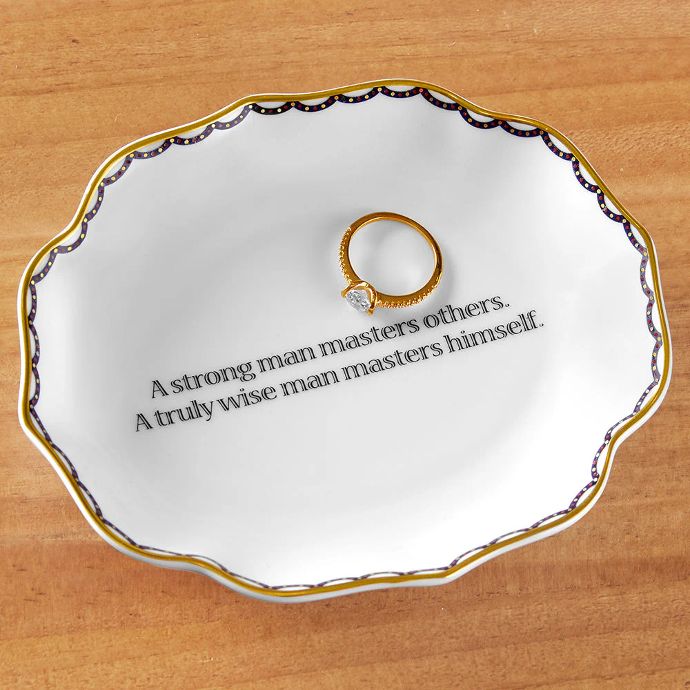 Mottahedeh Porcelain Ring Tray - Image 5