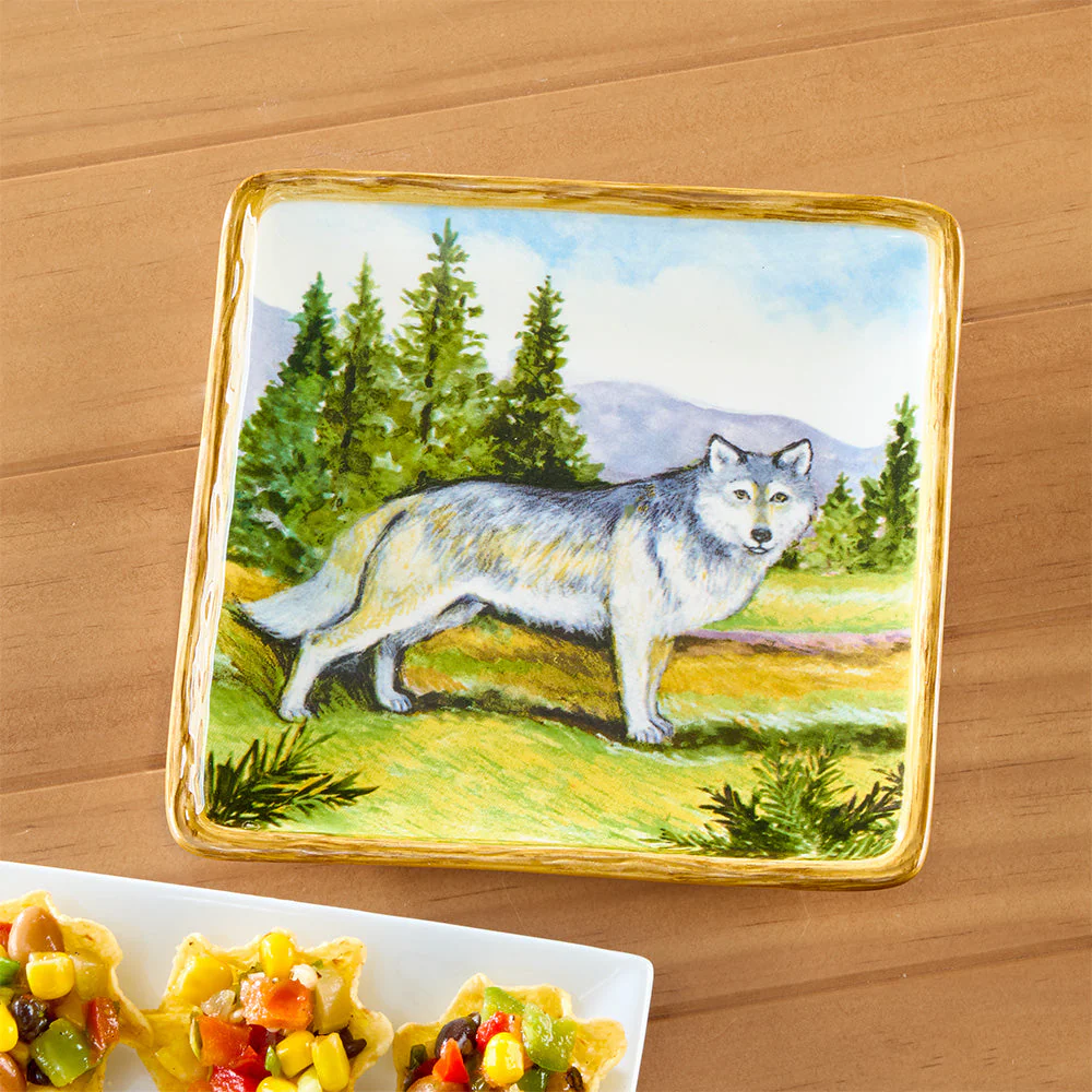 Mountain Summit Fall Canapé Plate - Image 3