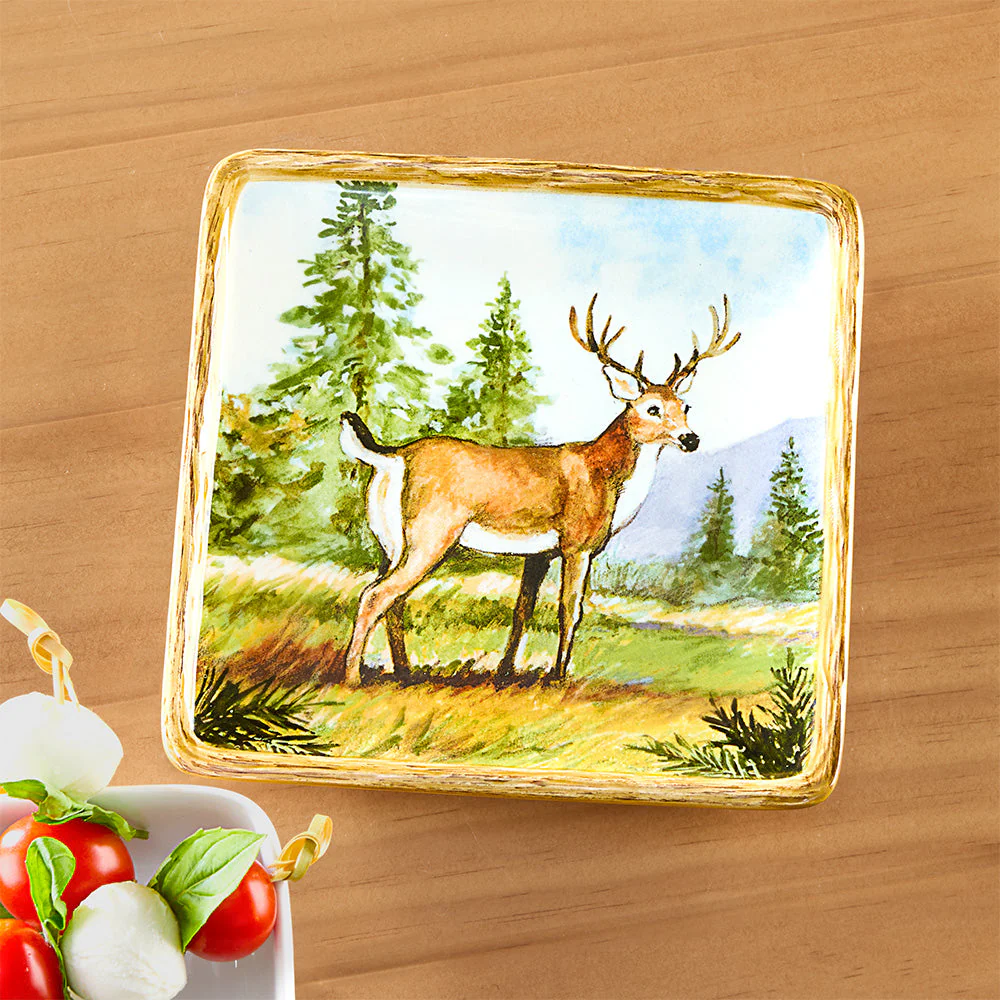 Mountain Summit Fall Canapé Plate - Image 4