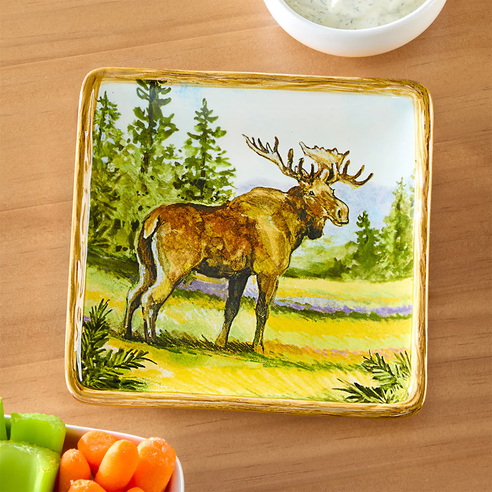 Mountain Summit Fall Canapé Plate - Image 5