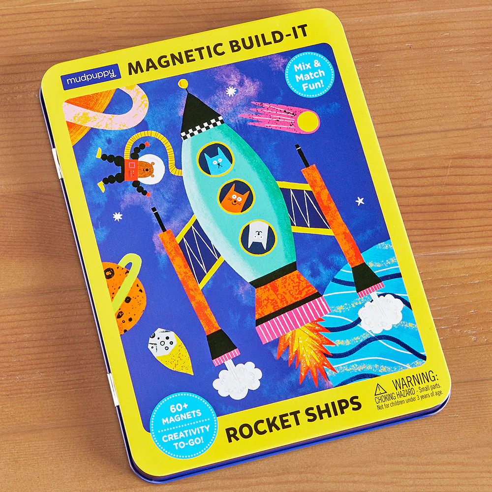 Mudpuppy Magnetic Build-It Design Set - Image 5