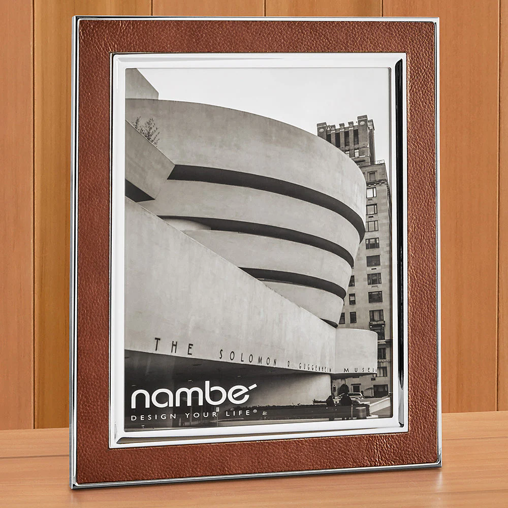 Nambé Novara Leather Picture Frame - Image 3