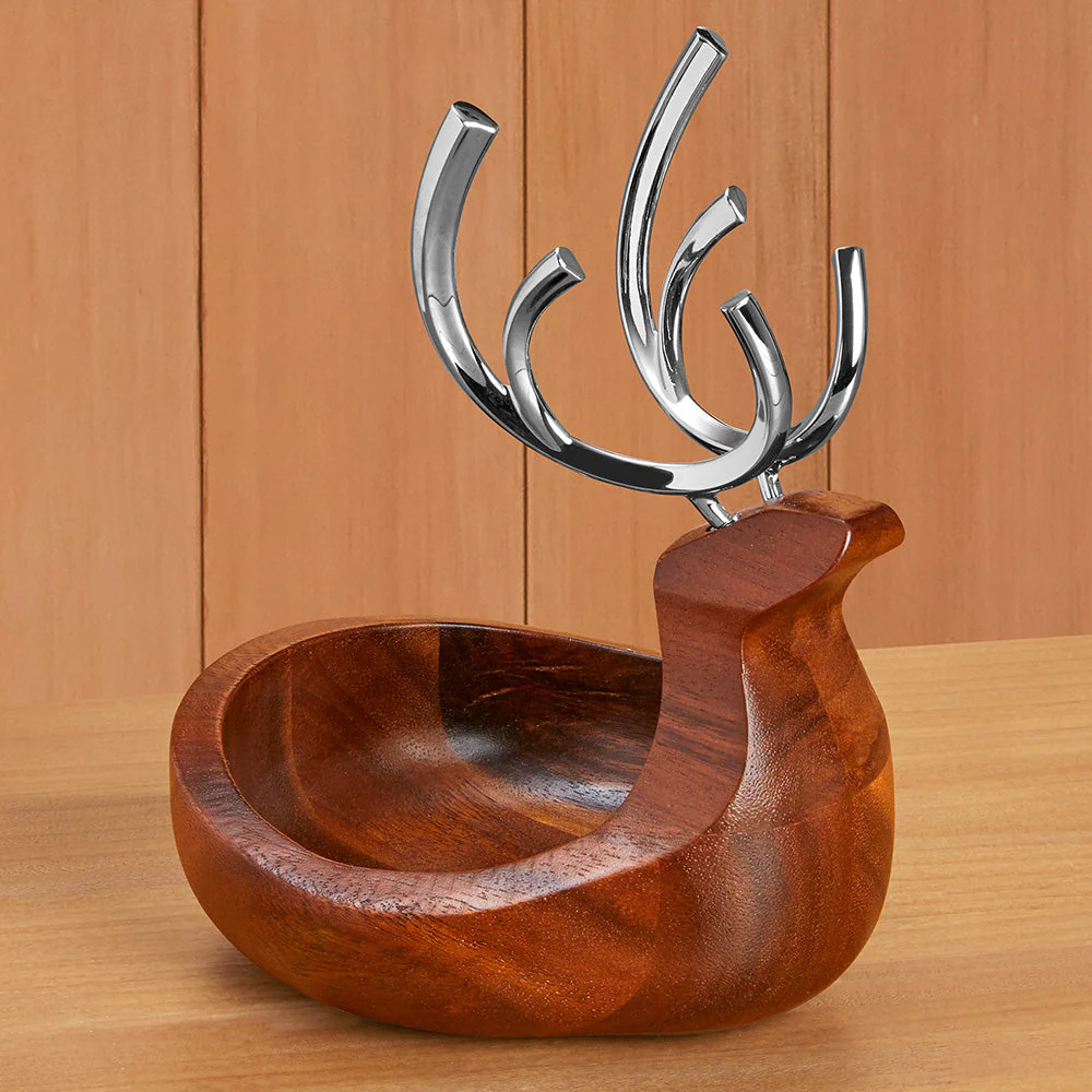 Nambé Reindeer Bowl - Image 2