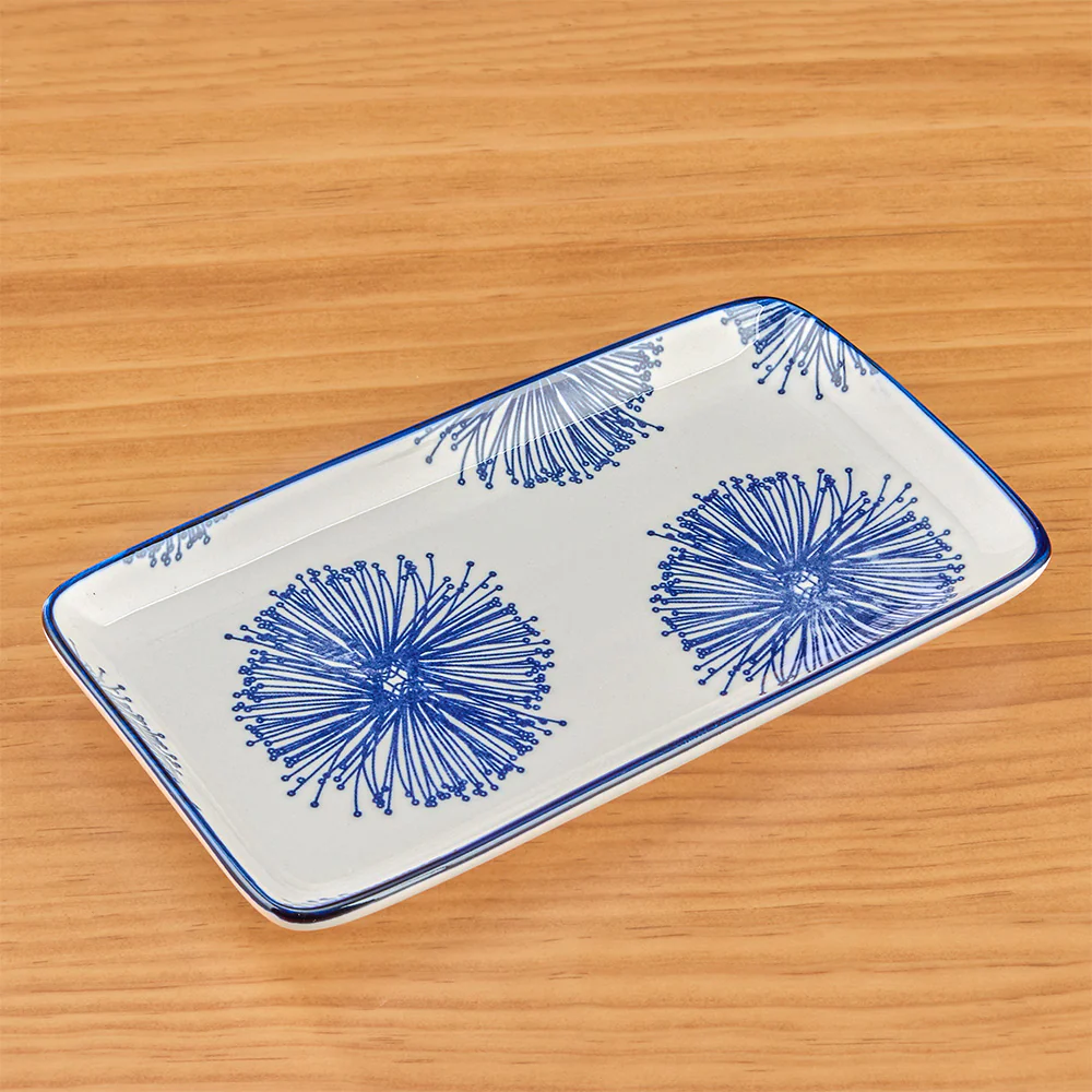 Napa Home & Garden 8" Stria Appetizer Plate, Starburst Tray - Image 3