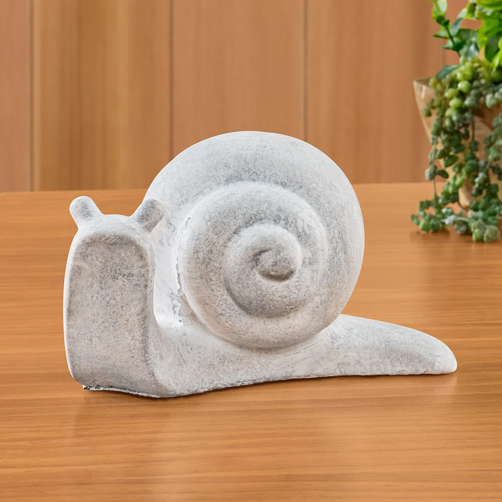 Napa Home & Garden Serene Snail Figurine - Image 3