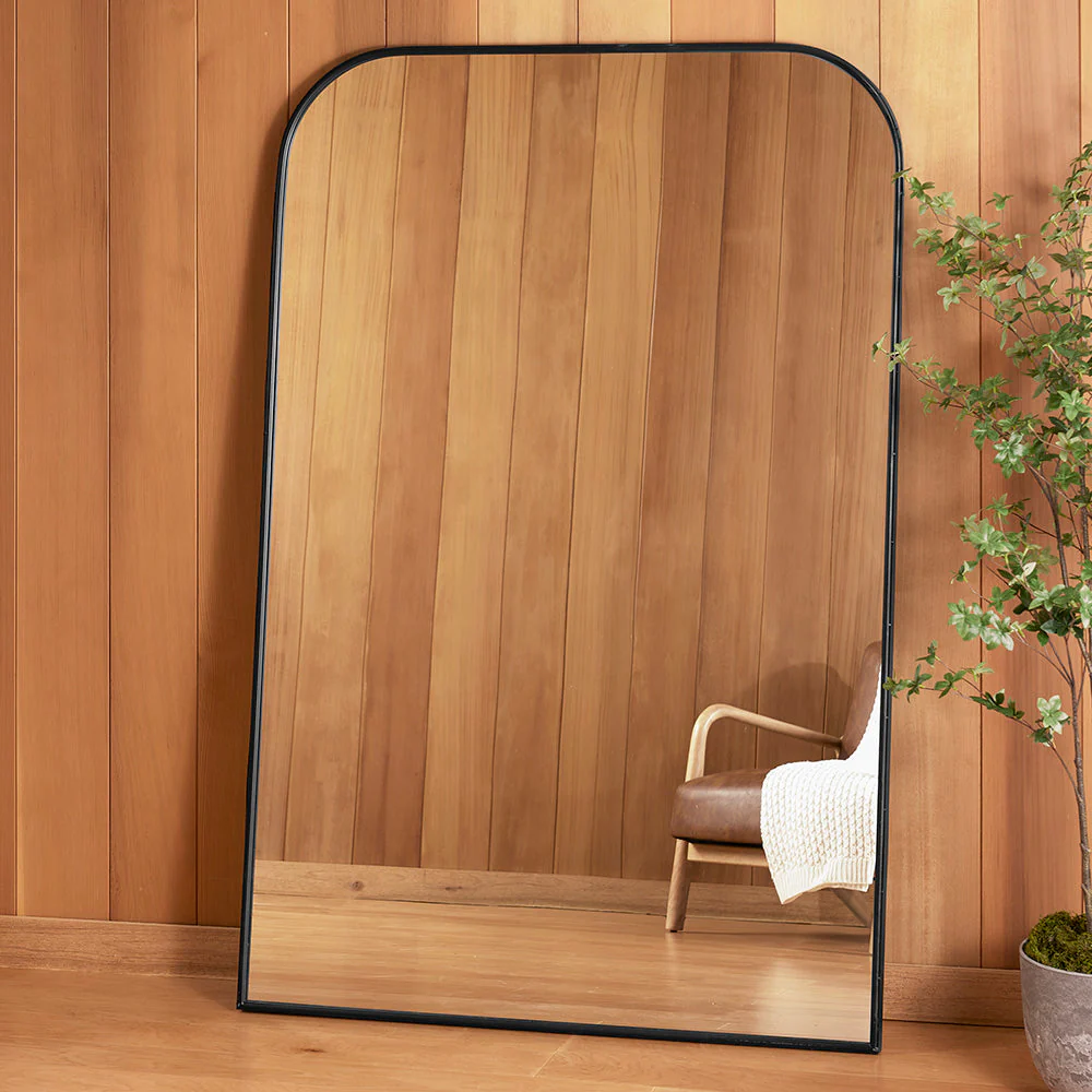 Obsidian Floor Mirror