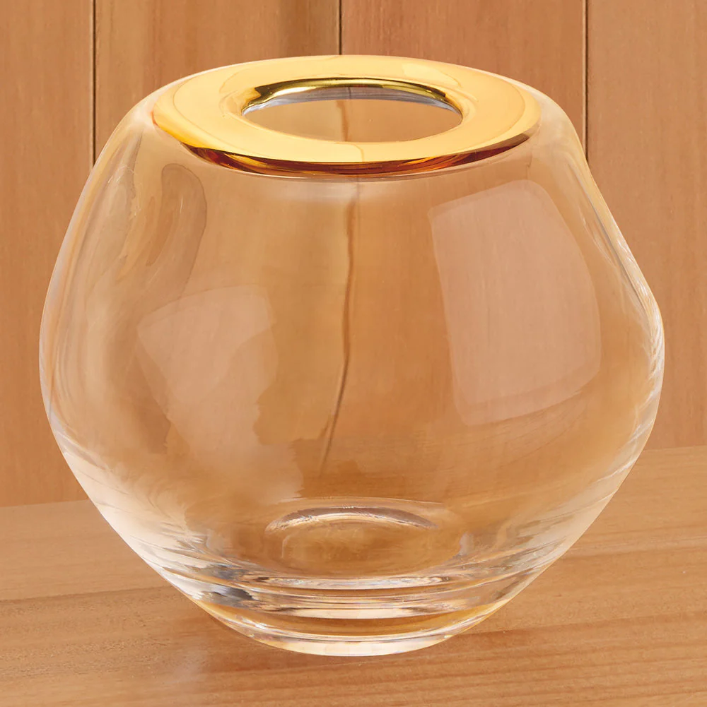 Organic Art Glass Vase - Image 3