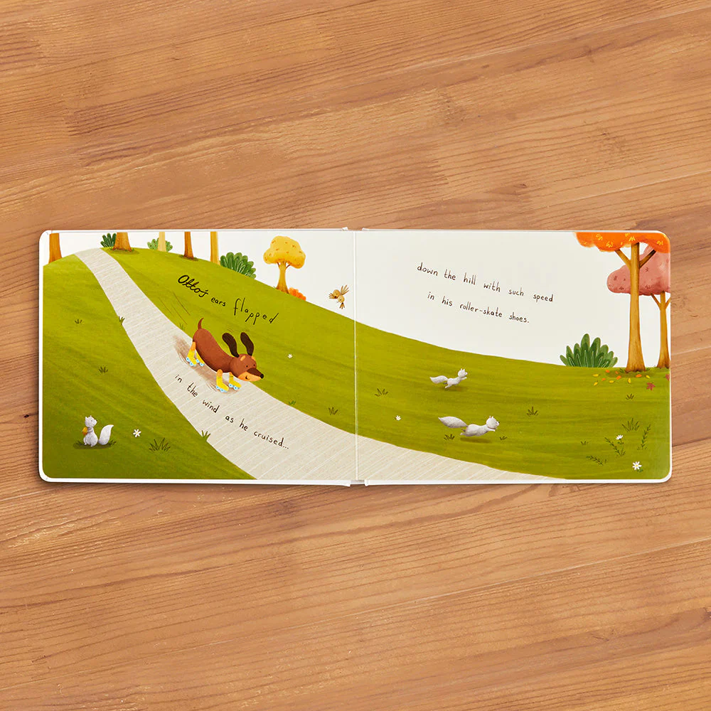 "Otto The Loyal Long Dog" Board Book by Jellycat - Image 2