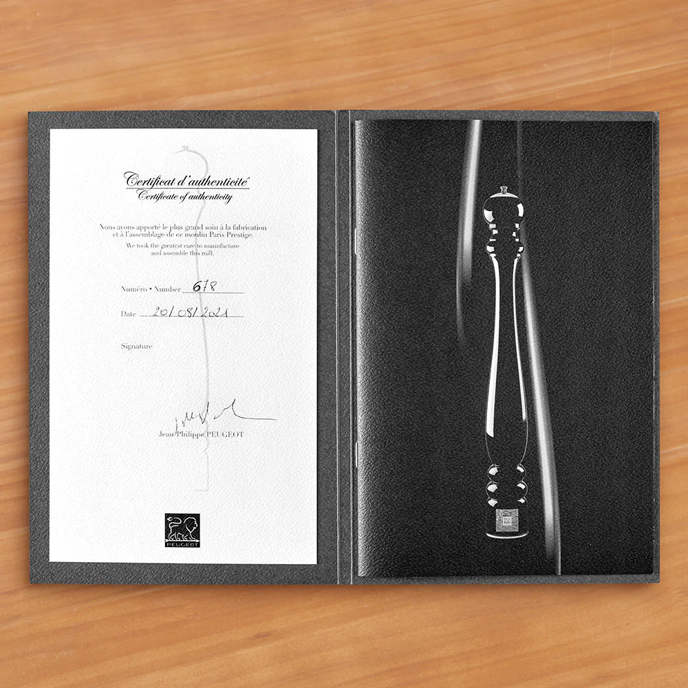 Peugeot Limited Edition Paris Prestige Pepper Mill - Image 3