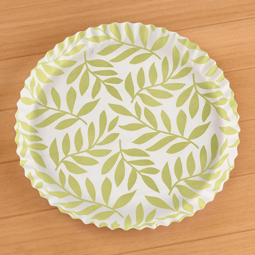 Plate & Pattern Parchment Paper Plate-Shaped Preformed Liners - Image 4