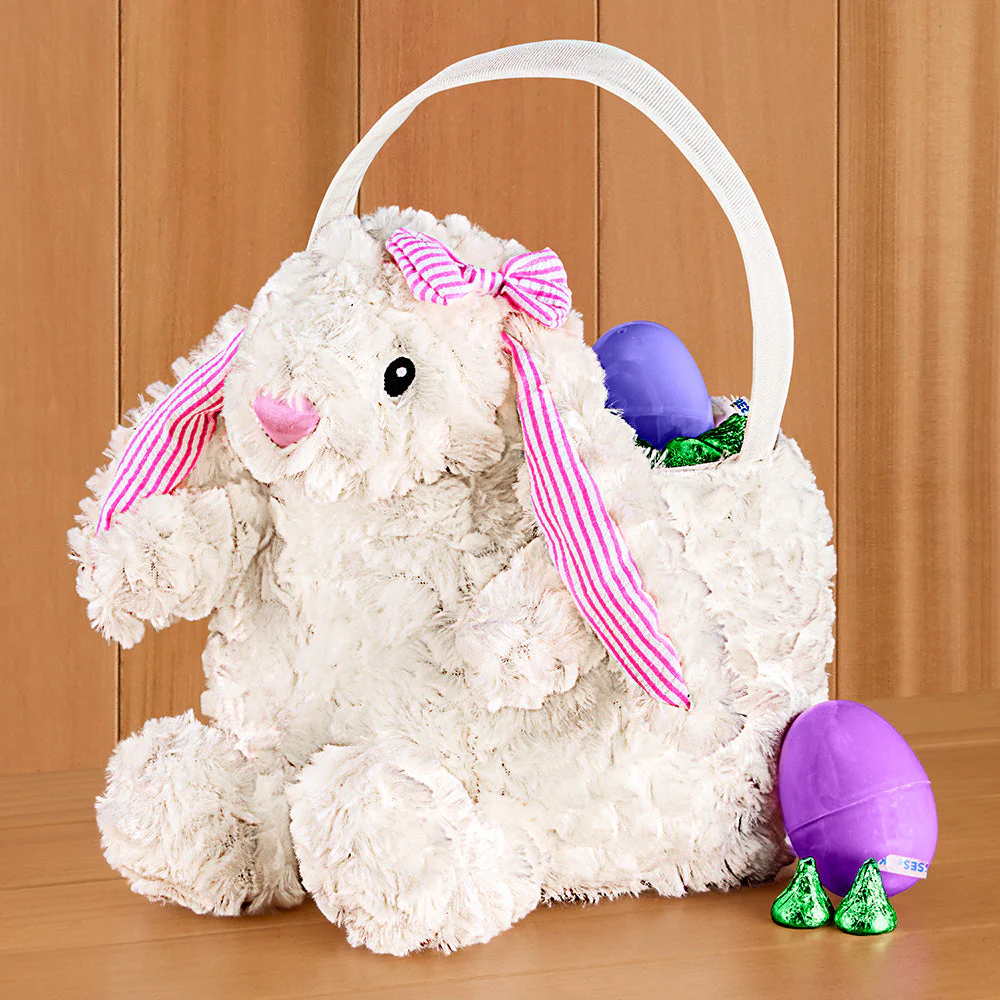 Plush Easter Bunny Basket