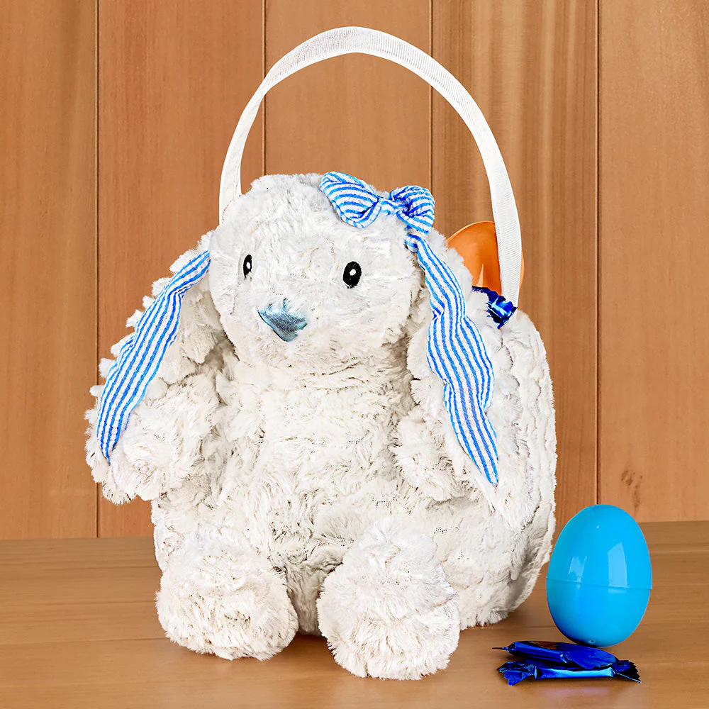 Plush Easter Bunny Basket - Image 2
