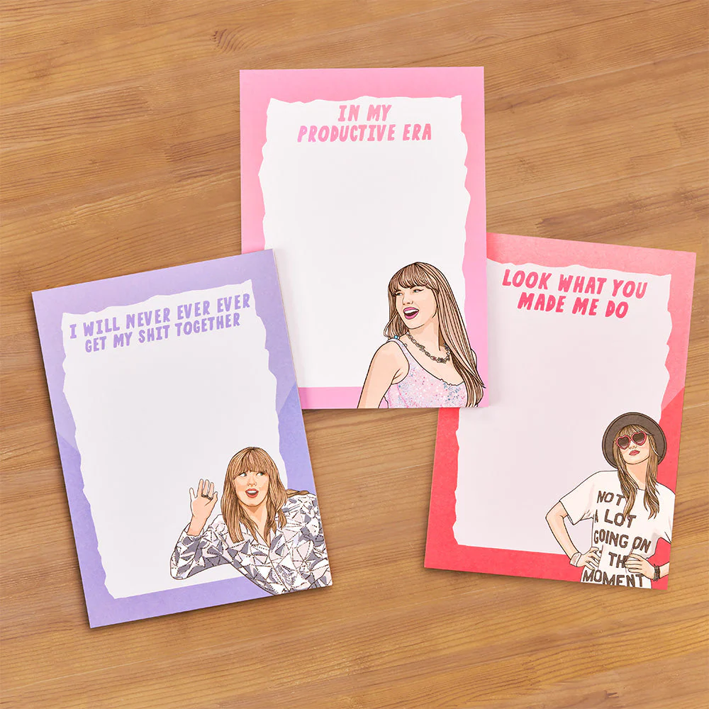 Pop Cult Paper Notepad, Taylor Swift "I Will Never Ever Ever" - Image 2