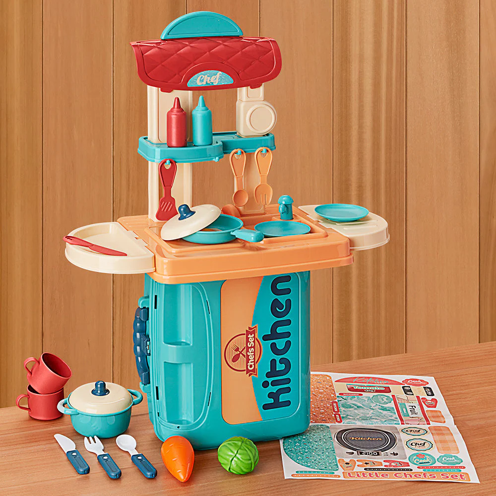Portable Chef Kitchen Playset - Image 3