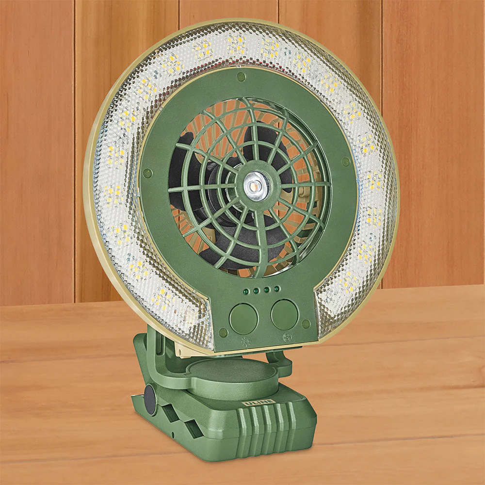 Portable Rechargeable Fan Light