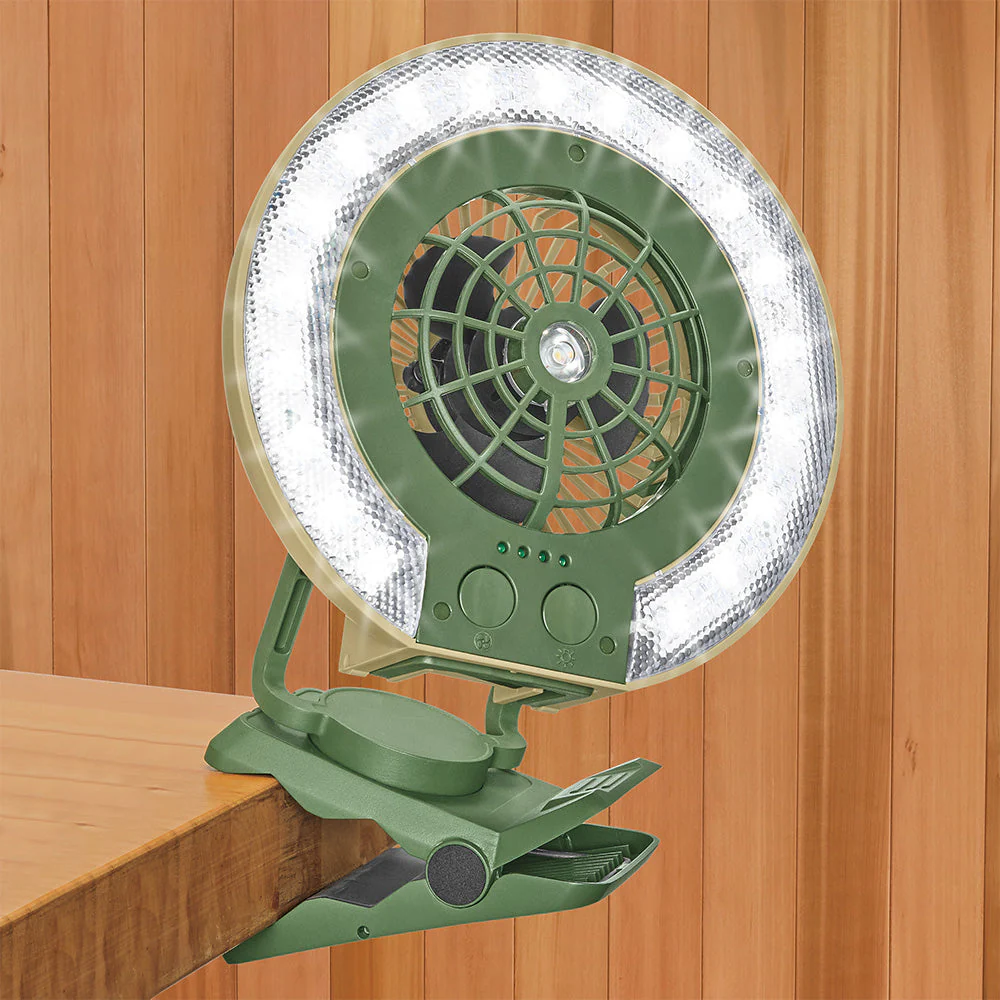Portable Rechargeable Fan Light - Image 2