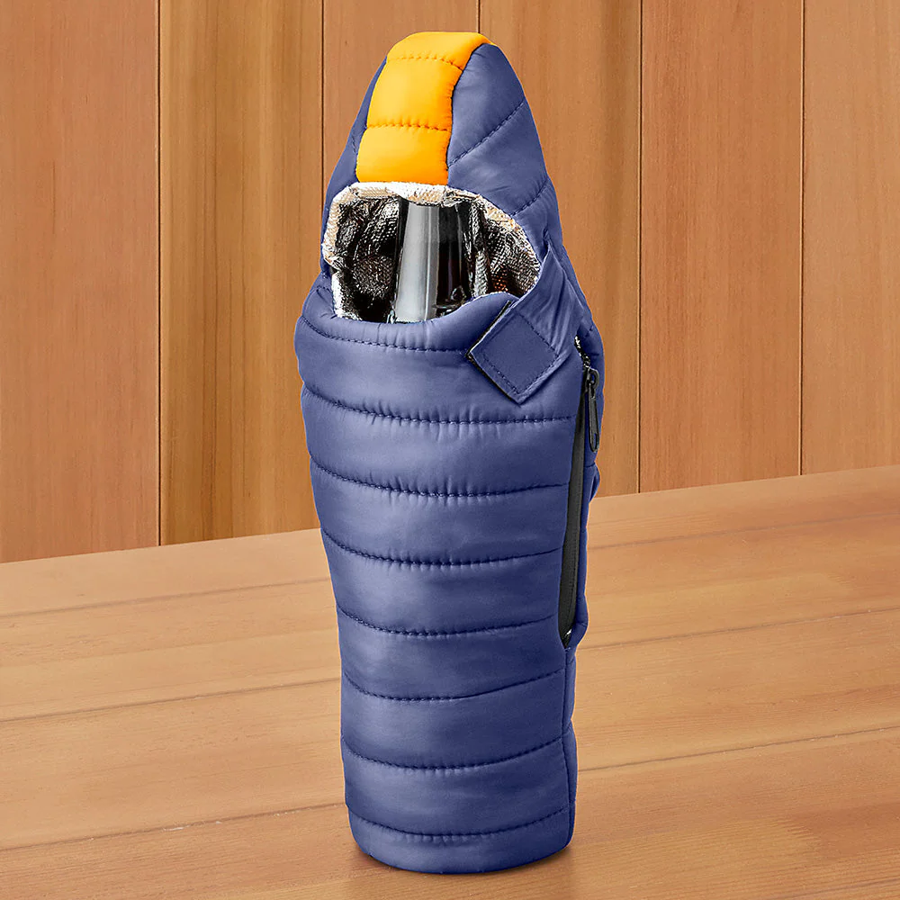Puffin Insulated Sleeping Bag Bottle Koozie - Image 3