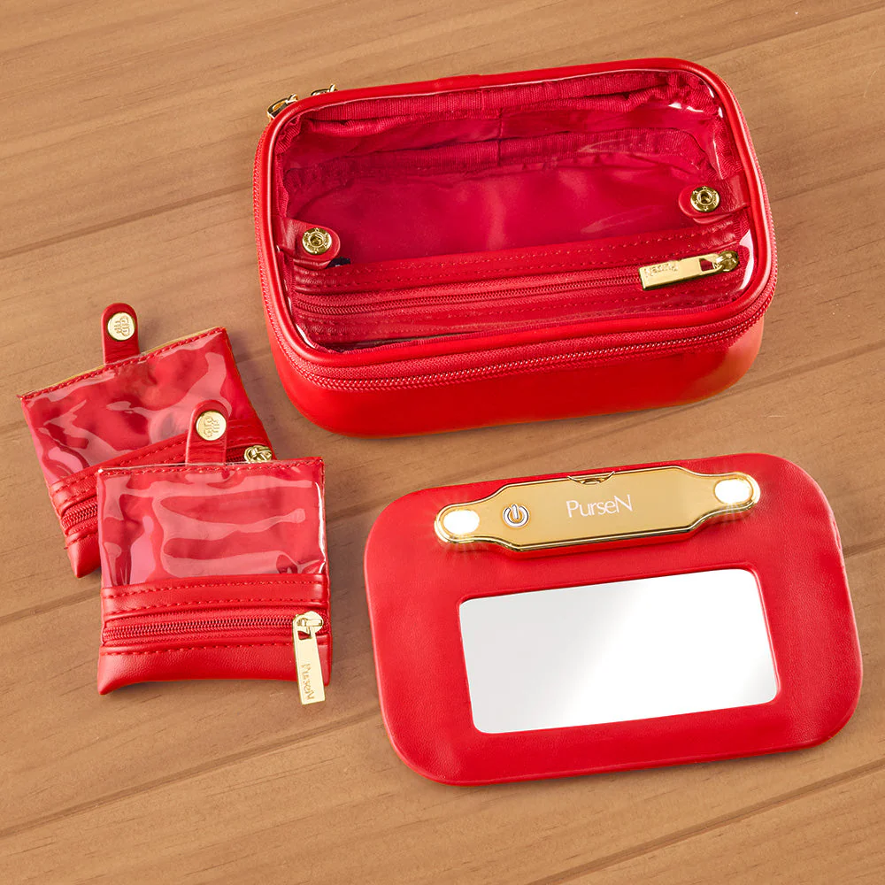 PurseN LITTMINI Lighted Mirror Makeup Case - Image 3
