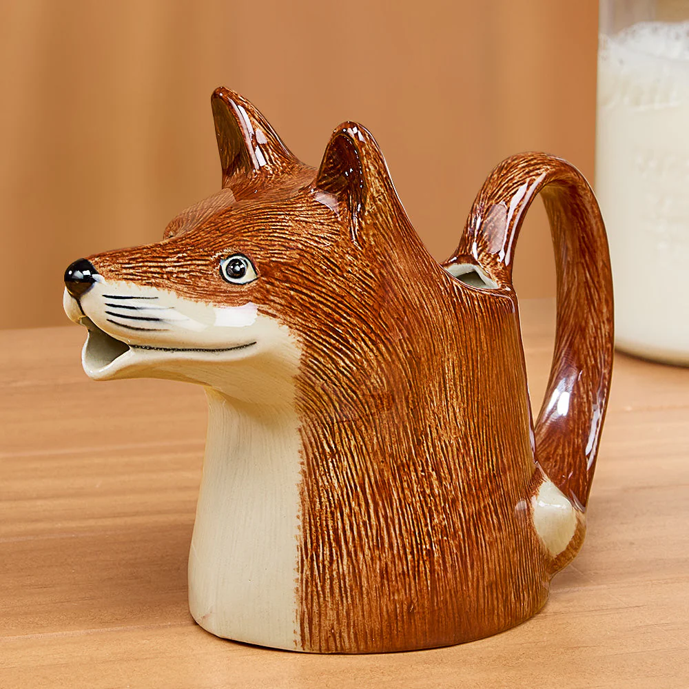 Quail Ceramics Fox Jug Pitcher - Image 2