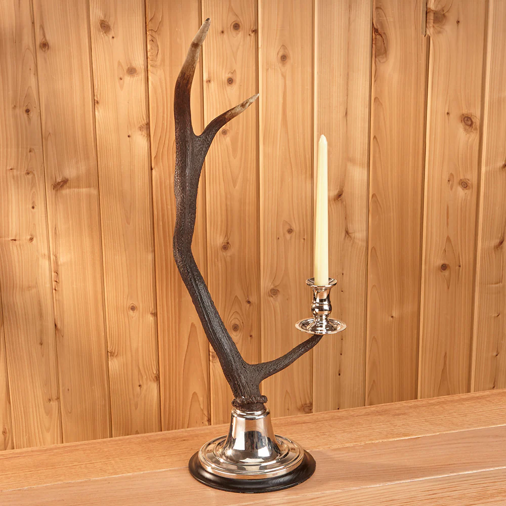 Ralph Lauren Stag Horn Candelabra - Image 2