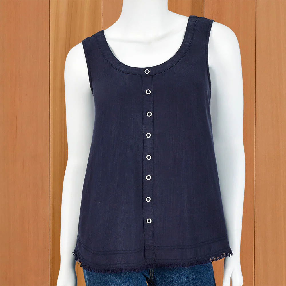 Renuar Women’s Button-Front Tank Top