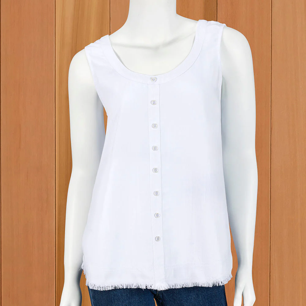 Renuar Women’s Button-Front Tank Top - Image 2