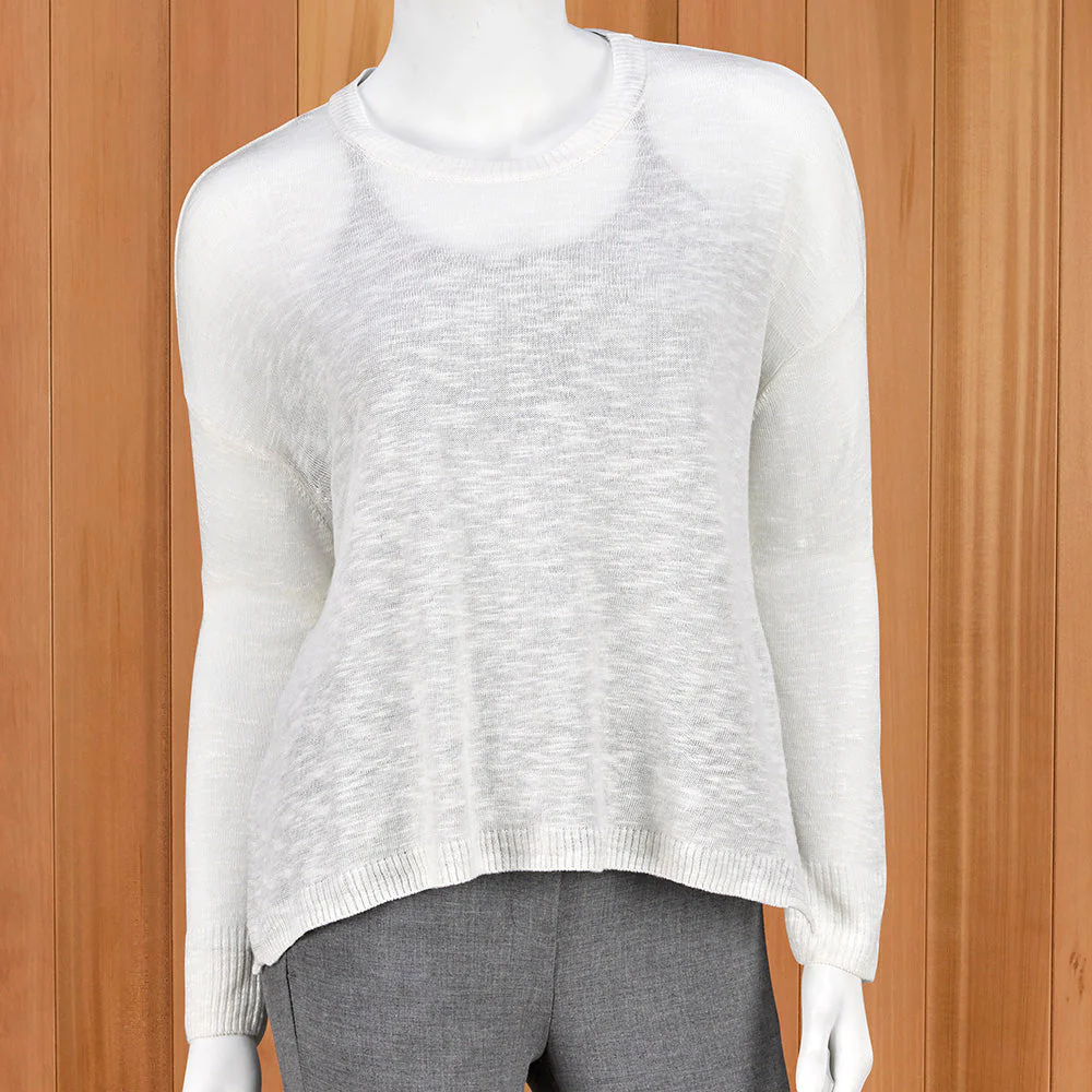 Renuar Women's Lightweight Linen Pullover - Image 2