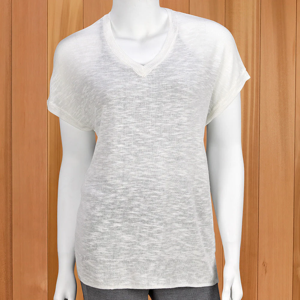 Renuar Women's Lightweight Linen Tee - Image 2