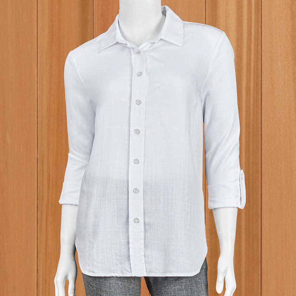 Renuar Women's Luxe Button-Down Shirt - Image 2