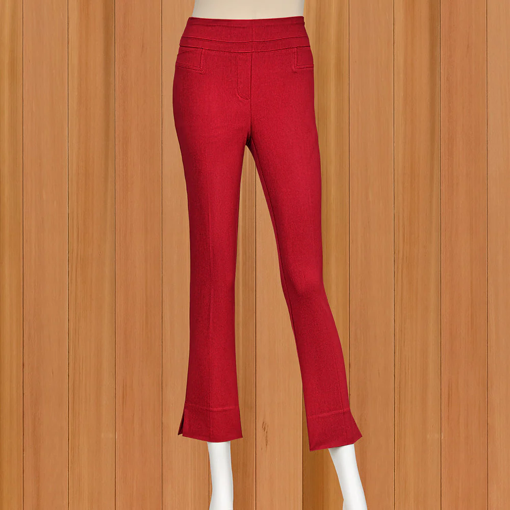 Renuar Women's Pull-On Cigarette Pants, Ankle Length - Image 2