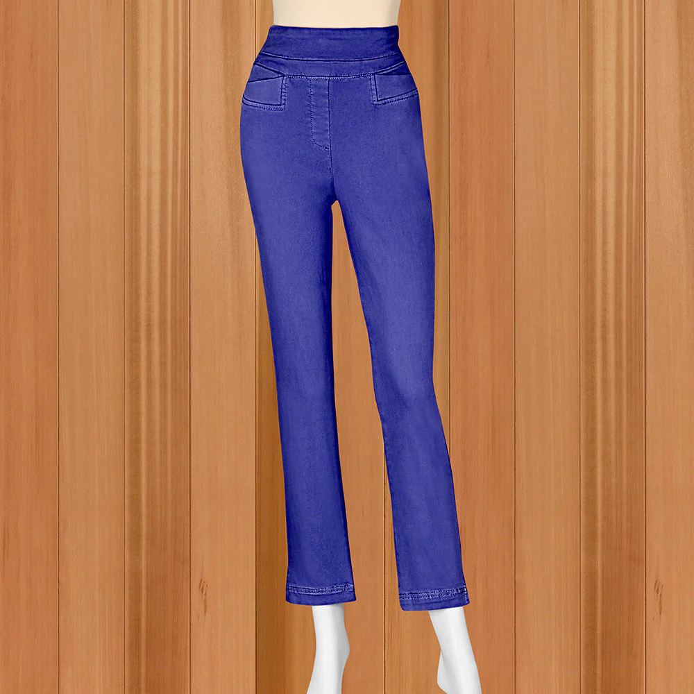 Renuar Women's Pull-On Cigarette Pants, Ankle Length - Image 3